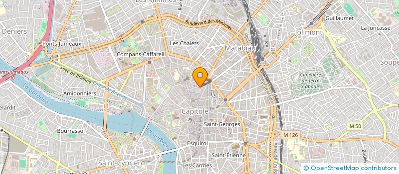 localisation de l'entreprise MONSIEUR PIERRE-NOEL CUQ à TOULOUSE