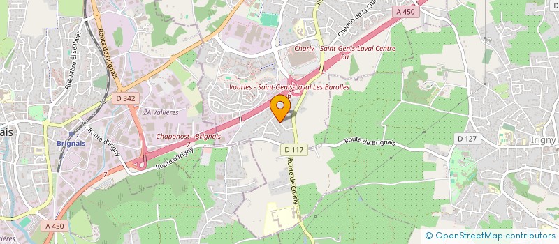 localisation de l'entreprise MONSIEUR PIERRE NOGIER à SAINT-GENIS-LAVAL