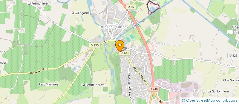 localisation de l'entreprise MONSIEUR PIERRE NOGUES à BRISSAC LOIRE AUBANCE