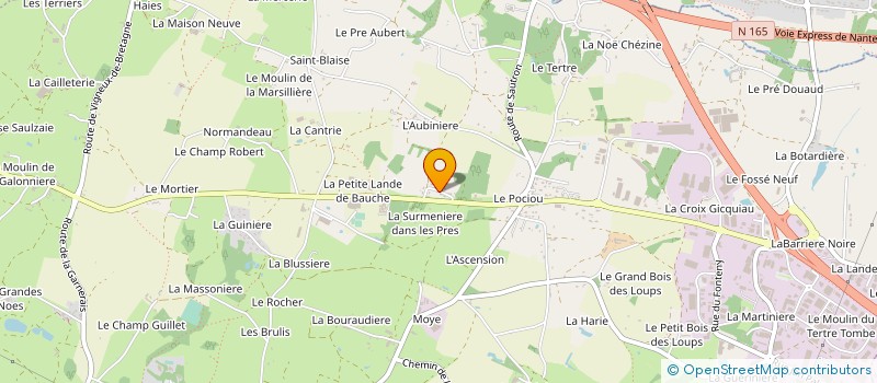 localisation de l'entreprise MONSIEUR PIERRE NORMAND à COUERON