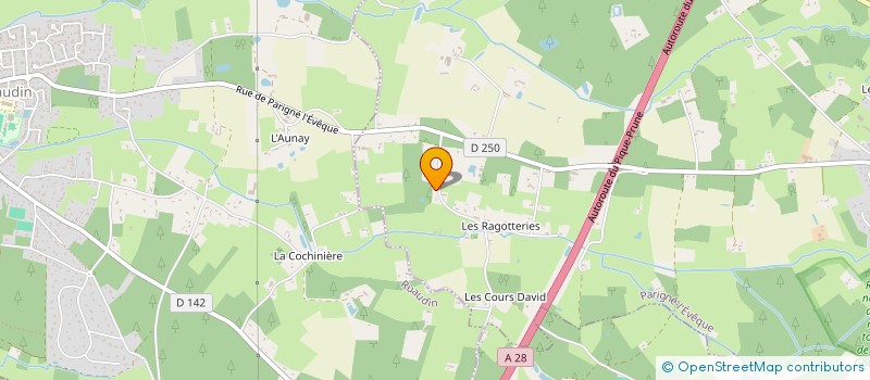 localisation de l'entreprise MONSIEUR PIERRE NOTREAMI  PARIGNE-L'EVEQUE