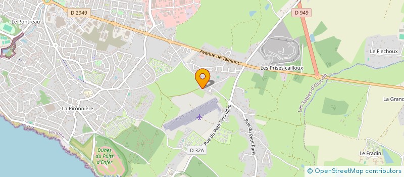 localisation de l'entreprise MONSIEUR PIERRE NOTTEGHEM  LES SABLES-D'OLONNE