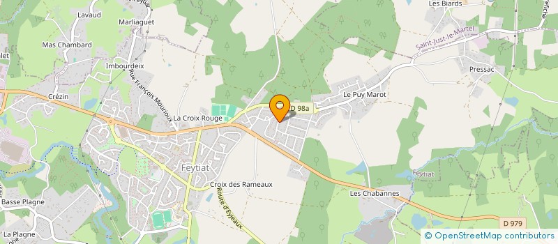 localisation de l'entreprise MONSIEUR PIERRE NOUAILLE à FEYTIAT