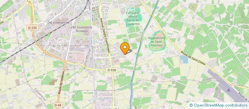localisation de l'entreprise MONSIEUR PIERRE NOUVEAU  CARPENTRAS
