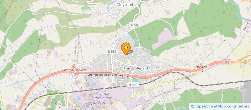 localisation de l'entreprise MONSIEUR PIERRE NOVAK à MEYREUIL