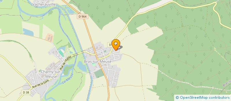 localisation de l'entreprise MONSIEUR PIERRE NOVE-JOSSERAND à BRAS-SUR-MEUSE