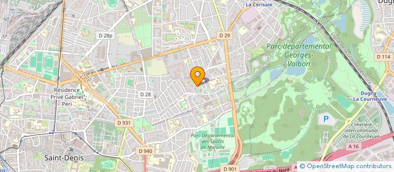 localisation de l'entreprise MONSIEUR PIERRE NSIMBA NZINGA  SAINT-DENIS