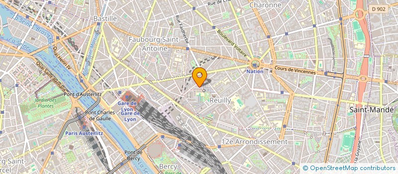 localisation de l'entreprise MONSIEUR PIERRE NTSAMA  PARIS