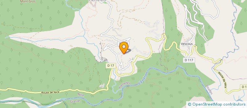 localisation de l'entreprise MONSIEUR PIERRE NUNEZ  PIERREFEU