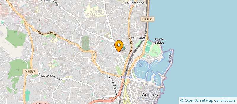 localisation de l'entreprise MONSIEUR PIERRE NURY  ANTIBES