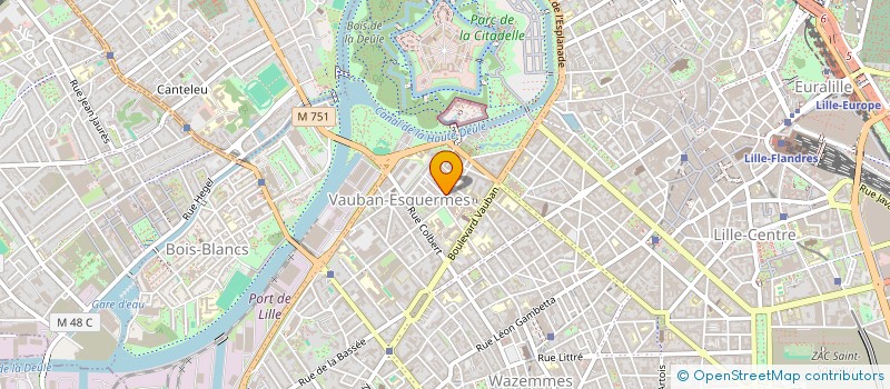 localisation de l'entreprise MONSIEUR PIERRE O NEILL  LILLE