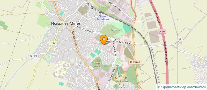 localisation de l'entreprise MONSIEUR PIERRE OBEIN  NUX-LES-MINES