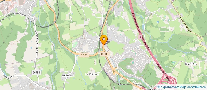 localisation de l'entreprise MONSIEUR PIERRE OFFREDO  DOMMARTIN