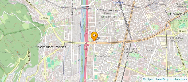 localisation de l'entreprise MONSIEUR PIERRE OGE à GRENOBLE