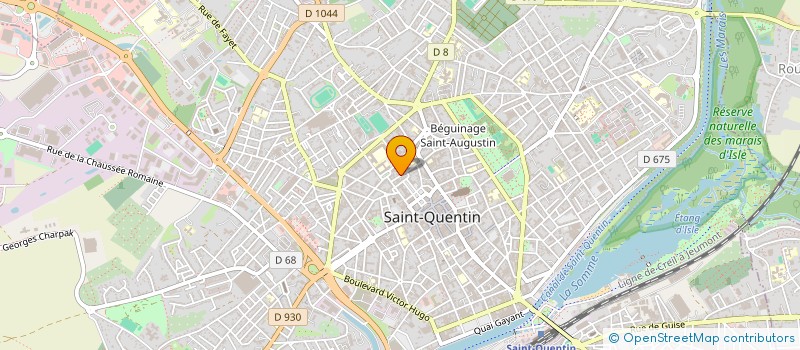 localisation de l'entreprise MONSIEUR PIERRE OGLOZA à SAINT-QUENTIN