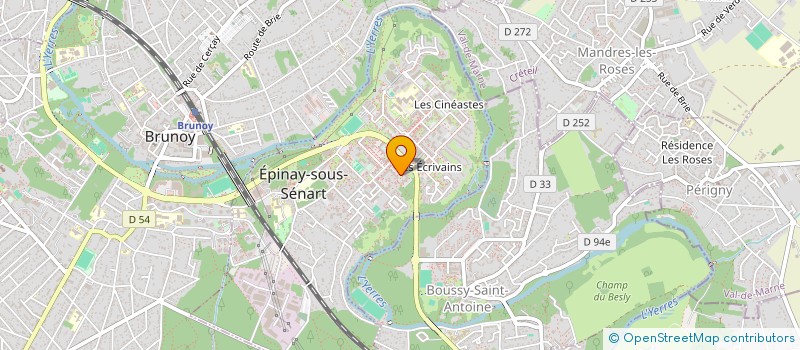 localisation de l'entreprise MONSIEUR PIERRE OKEMBA DINGA GOLA  EPINAY-SOUS-SENART