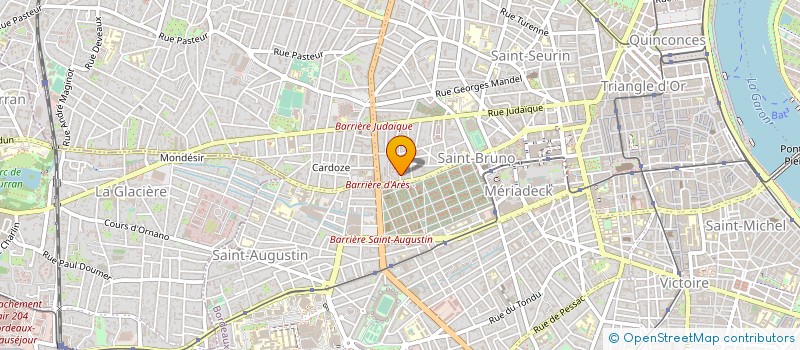localisation de l'entreprise MONSIEUR PIERRE OLIVER à BORDEAUX