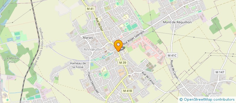 localisation de l'entreprise MONSIEUR PIERRE OLIVIER  ANNULLIN