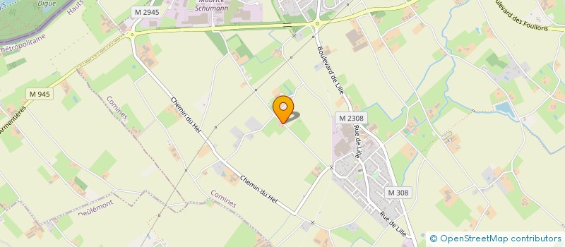 localisation de l'entreprise MONSIEUR PIERRE OLIVIER  COMINES