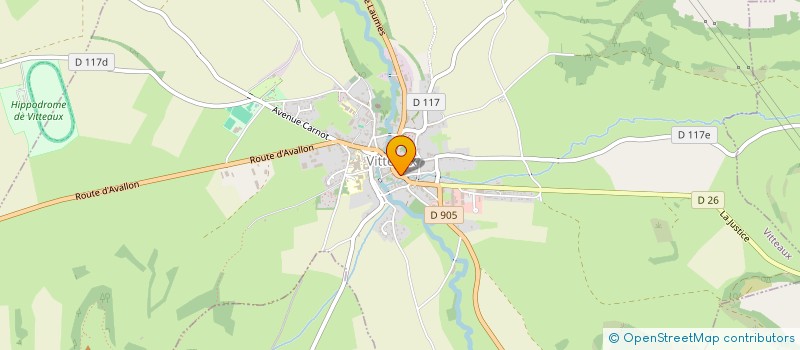 localisation de l'entreprise MONSIEUR PIERRE-OLIVIER BARON à VITTEAUX