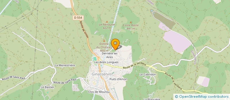 localisation de l'entreprise MONSIEUR PIERRE-OLIVIER BOUELE  GINASSERVIS