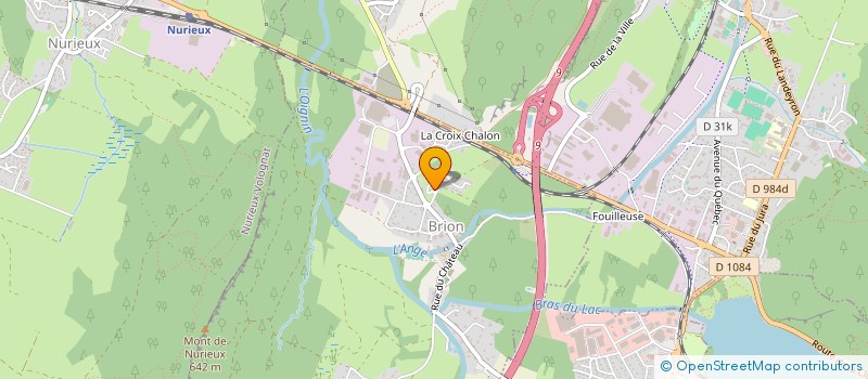 localisation de l'entreprise MONSIEUR PIERRE-OLIVIER CHAUME  BRION