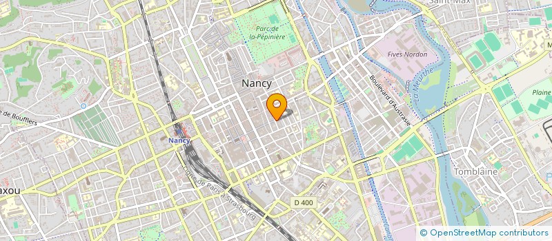localisation de l'entreprise MONSIEUR PIERRE-OLIVIER CLEMENT  NANCY
