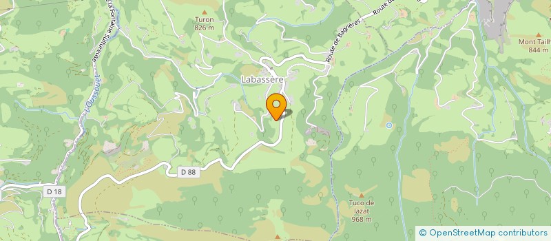 localisation de l'entreprise MONSIEUR PIERRE OLIVIER DUFOUR  BUGARD