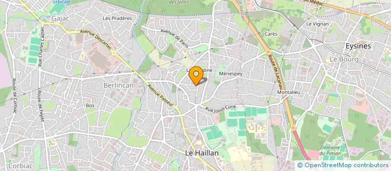 localisation de l'entreprise MONSIEUR PIERRE OLIVIER ESTEVENON à LE HAILLAN