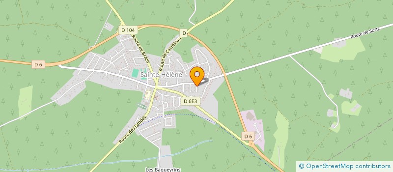 localisation de l'entreprise MONSIEUR PIERRE-OLIVIER GRANJOU  SAINTE-HELENE