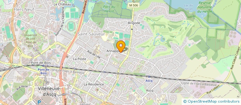 localisation de l'entreprise MONSIEUR PIERRE OLIVIER GUILMAIN  VILLENEUVE-D'ASCQ