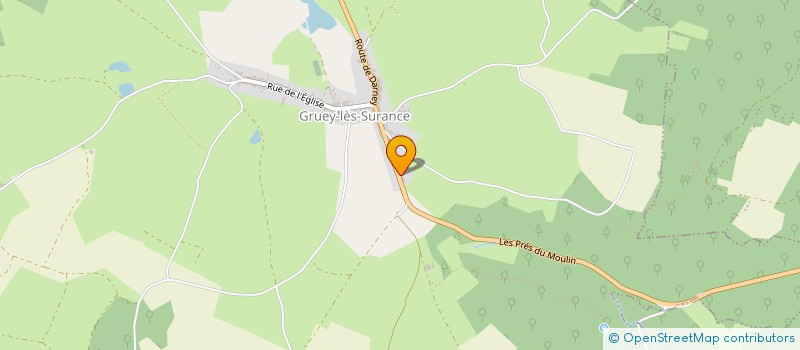 localisation de l'entreprise MONSIEUR PIERRE-OLIVIER KROCIEL  GRUEY-LES-SURANCE