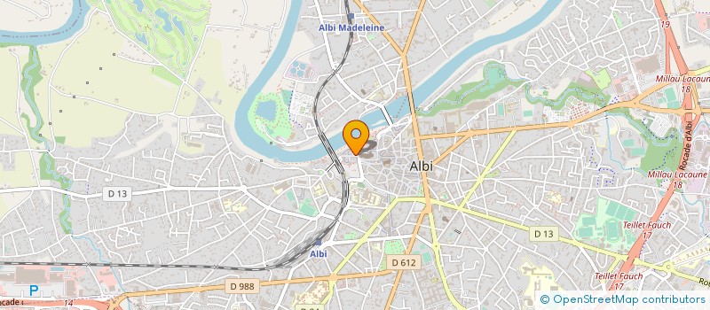 localisation de l'entreprise MONSIEUR PIERRE-OLIVIER LEURENT à ALBI