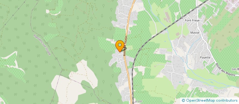 localisation de l'entreprise MONSIEUR PIERRE-OLIVIER OUARY  LE LUC