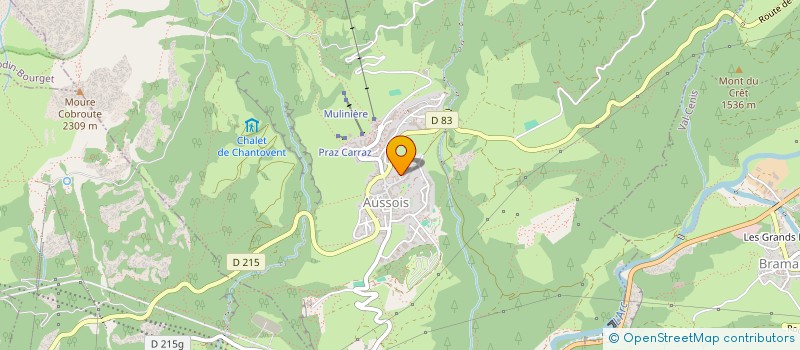 localisation de l'entreprise MONSIEUR PIERRE-OLIVIER ROSAZ  VAL-CENIS