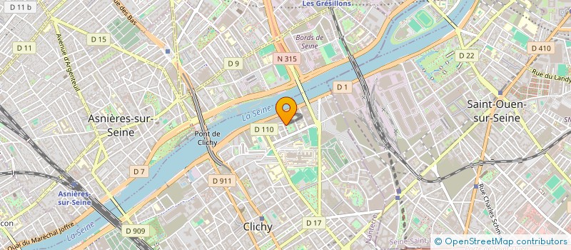 localisation de l'entreprise MONSIEUR PIERRE-OLIVIER SCOTTO LE MASSESE à CLICHY