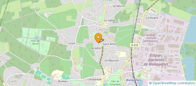 localisation de l'entreprise MONSIEUR PIERRE-OLIVIER SPITERI à BLANQUEFORT