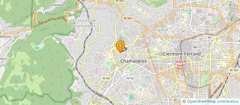 localisation de l'entreprise MONSIEUR PIERRE OLLITRAULT  CLERMONT-FERRAND