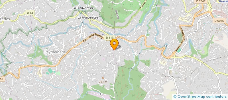 localisation de l'entreprise MONSIEUR PIERRE OLLIVIER à GRASSE