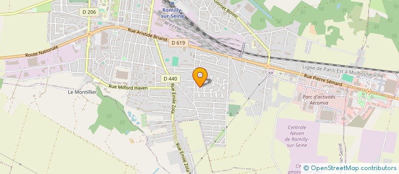 localisation de l'entreprise MONSIEUR PIERRE ONRAEDT à ROMILLY-SUR-SEINE