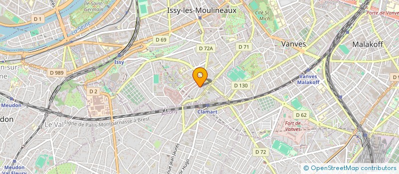 localisation de l'entreprise MONSIEUR PIERRE ORBACH à ISSY-LES-MOULINEAUX