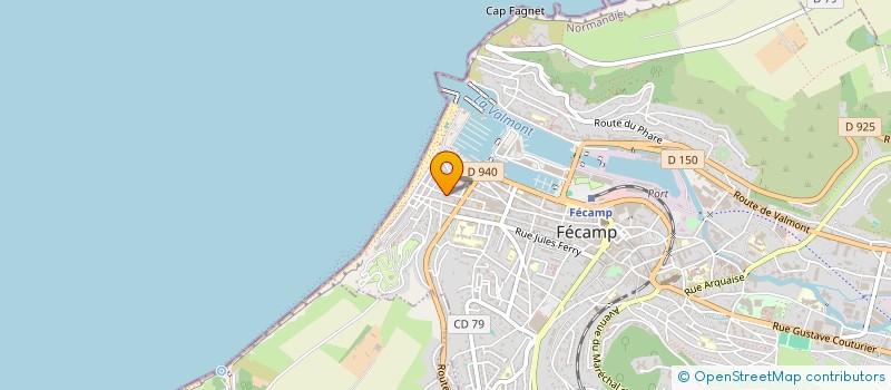 localisation de l'entreprise MONSIEUR PIERRE ORIA à FECAMP