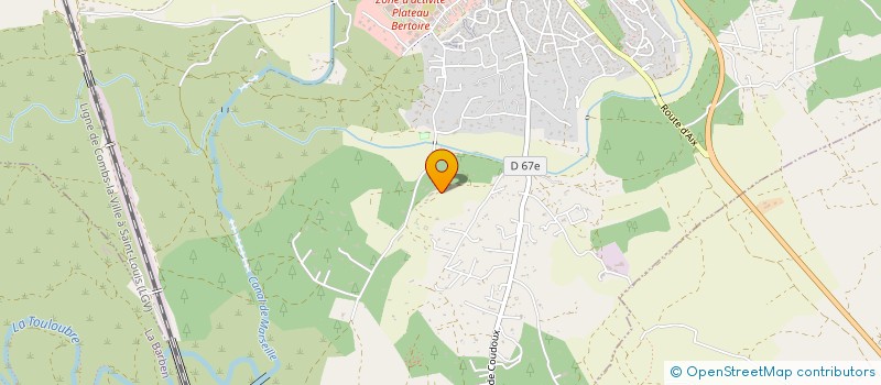 localisation de l'entreprise MONSIEUR PIERRE ORTEGA  SAINT-CANNAT