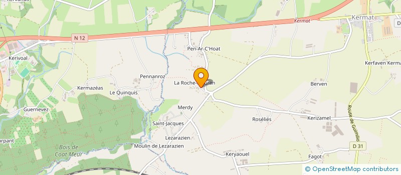 localisation de l'entreprise MONSIEUR PIERRE ORTICAT  GUICLAN