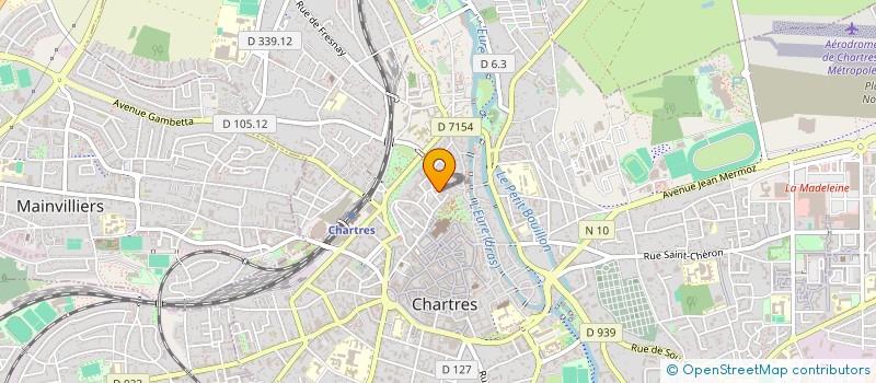 localisation de l'entreprise MONSIEUR PIERRE ORY à CHARTRES