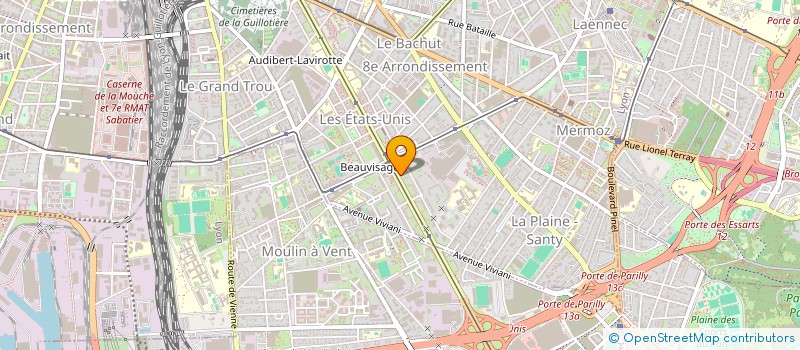 localisation de l'entreprise MONSIEUR PIERRE OSANNA  LYON