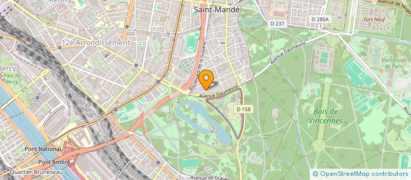 localisation de l'entreprise MONSIEUR PIERRE OSENAT à SAINT-MANDE