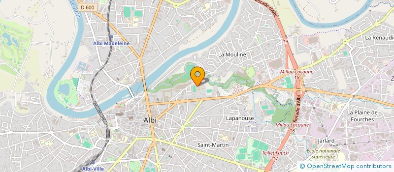 localisation de l'entreprise MONSIEUR PIERRE OTT à ALBI