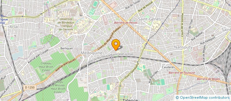 localisation de l'entreprise MONSIEUR PIERRE OUARY à TALENCE