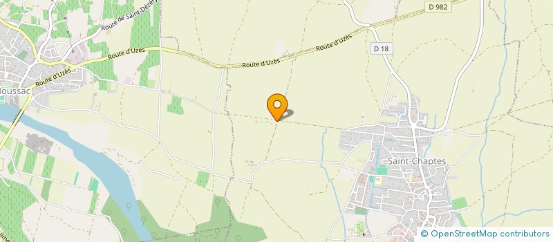 localisation de l'entreprise MONSIEUR PIERRE OUDOUL-FONTAINE  SAINT-CHAPTES